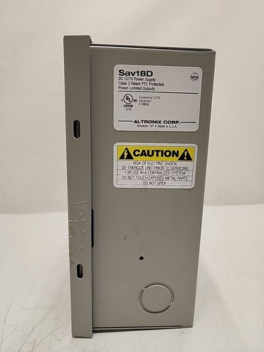 Altronix SAV18D CCTV Netzteil, 18 PTC Class 2 Ausgänge, 12VDC @ 5A - Bild 6 von 10
