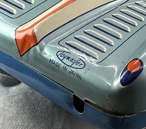 Vintage Blech Friction Speed Champion offener Rennwagen / Asahi Toymaster Japan / Man Cave - Bild 13 von 21