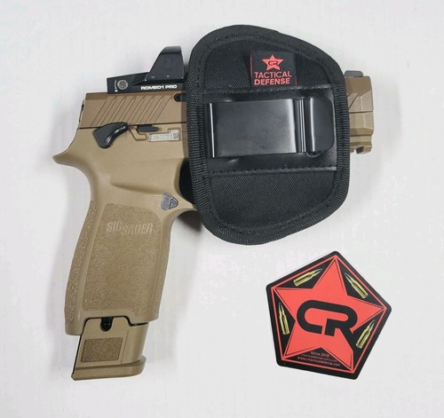 SPRINGFIELD XD MOD 3 IWB HOLSTER Cr Tactical Defense Small Universal OPTIC Ambi - Picture 6 of 18