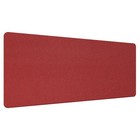 35"x18" Desk Mat Protector, PU Leather Dual Side Mouse Pad Mat, Red