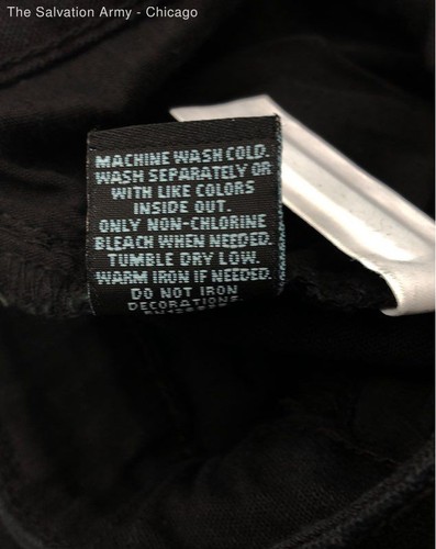 Relativity Womens Black Cotton Blend Coin Pockets Denim Straight Leg Jeans Sz 12 - Picture 6 of 7