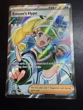 Pokemon- Emcee's Hype - 220/182 - SV10: Destined Rivals
