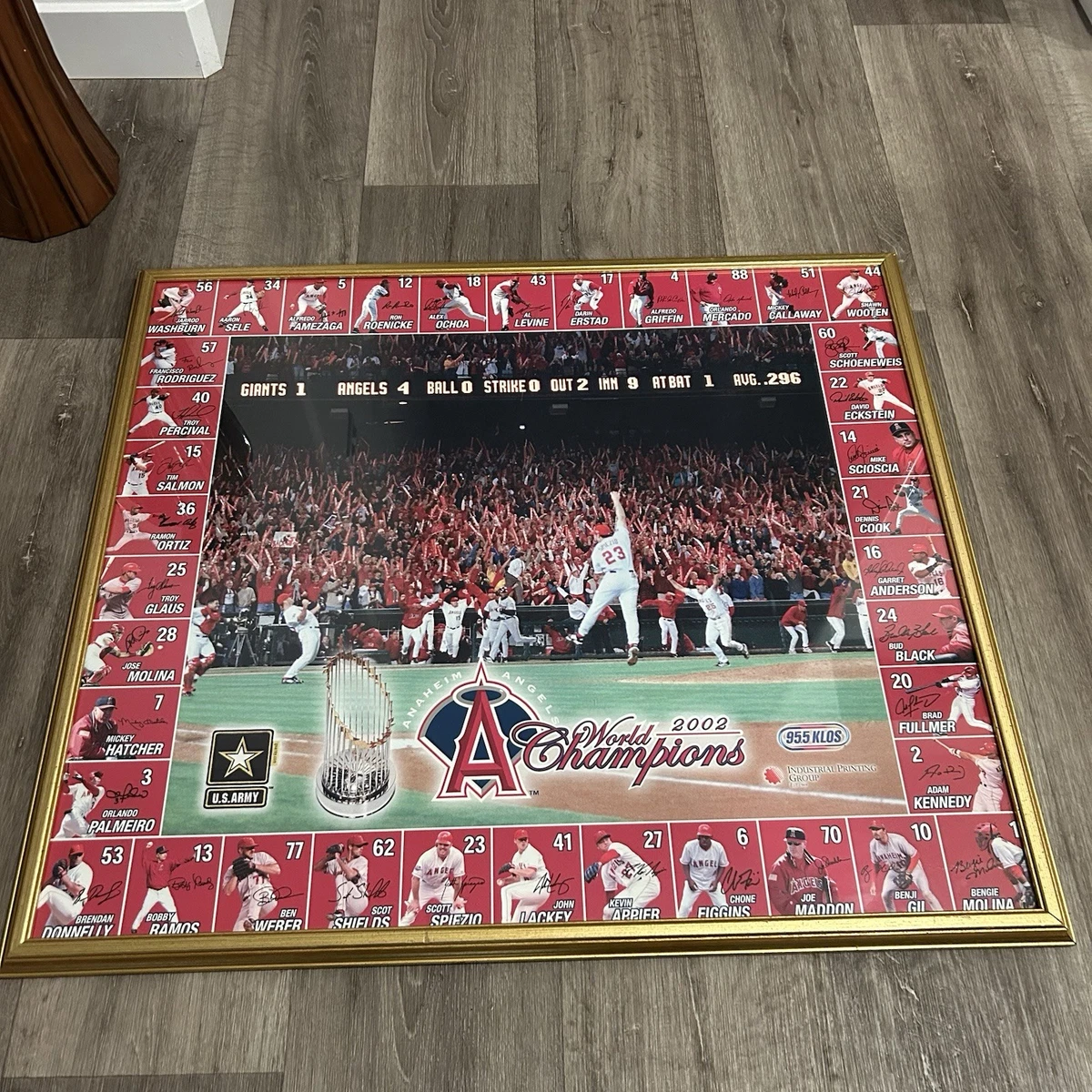 Mini Fan Vintage California Angels 2007 – 9 Cm – Collection Baseball