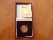 1987 GREAT BRITAIN 1/10oz Gold Britannia £10