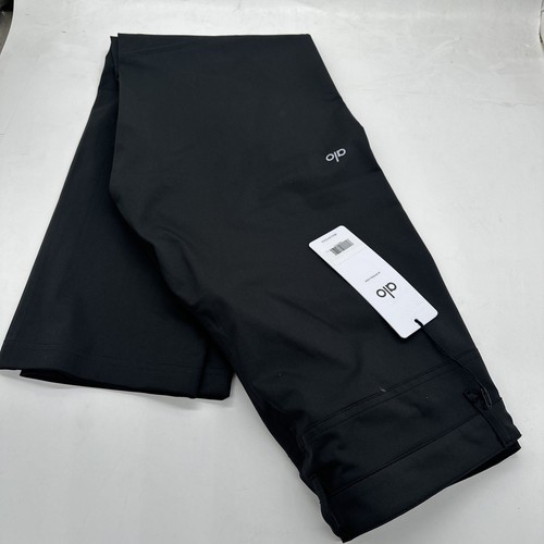 Alo Yoga Herren Block Hose - Schwarz 28R Stretch Neu ohne Etikett