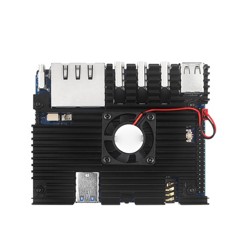 Aluminum Alloy Case With Cooling Fan For Orange Pi 5 Plus Alloy Fan Housing Case - Zdjęcie 10 z 13