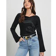 NWOT Women’s Rails Amari Top in Black SZ XS