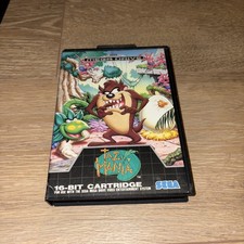 Taz Mania Sega Mega Drive Game Complete w/ Box & Manual 1992 PAL CIB
