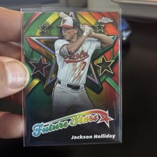 2025 TOPPS CHROME JACKSON HOLLIDAY FUTURE STARS FS-1 ORIOLES