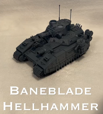 Warhammer 40,000 Baneblade プラモデル Magnetized - Baneblade/Octoblade Warhammer 40K (Made to