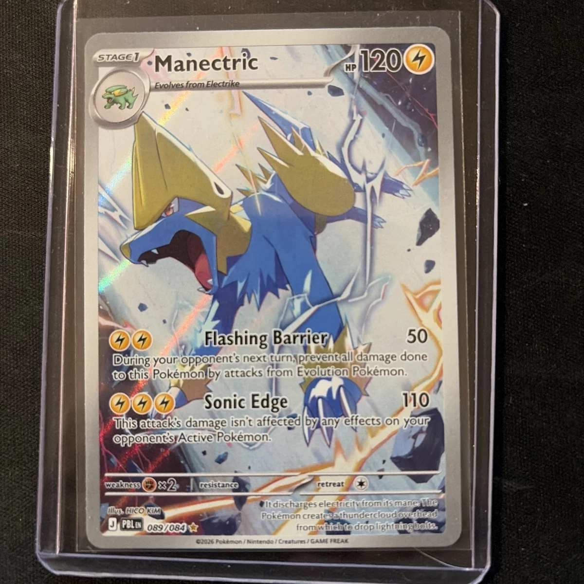 manectric pokemon card value - (61/160) - XY Primal Clash 120/119 / Secret Rare Card Type / HP / Stage Manectric Pokemon Card for sale