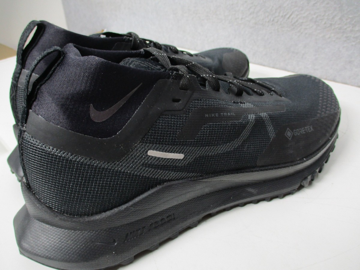 Men’s Nike React Pegasus 4 Trail GTX Waterproof Running Shoes Black Mens Sz 12.5 Nike React Pegasus Trail 4 Gore-Tex  main image 3