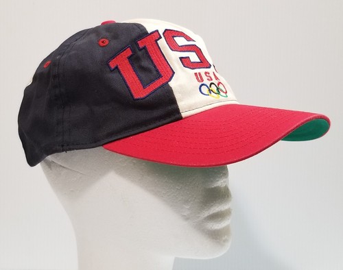 Vintage USA Olympia Snapback Mütze Cap 90er Mehrfarbig - Bild 2 von 8