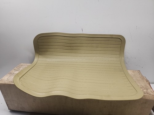 REAR NOS GM Contour Rubber Floor Mats #996961 Waxberry/light Green PAIR - Bild 2 von 4