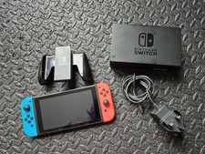 Nintendo Switch Console with Neon Blue/Neon Red Joy-Con Controllers, 2017