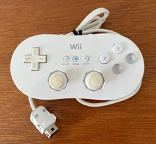 Nintendo Wii Classic Controller White RVL-005