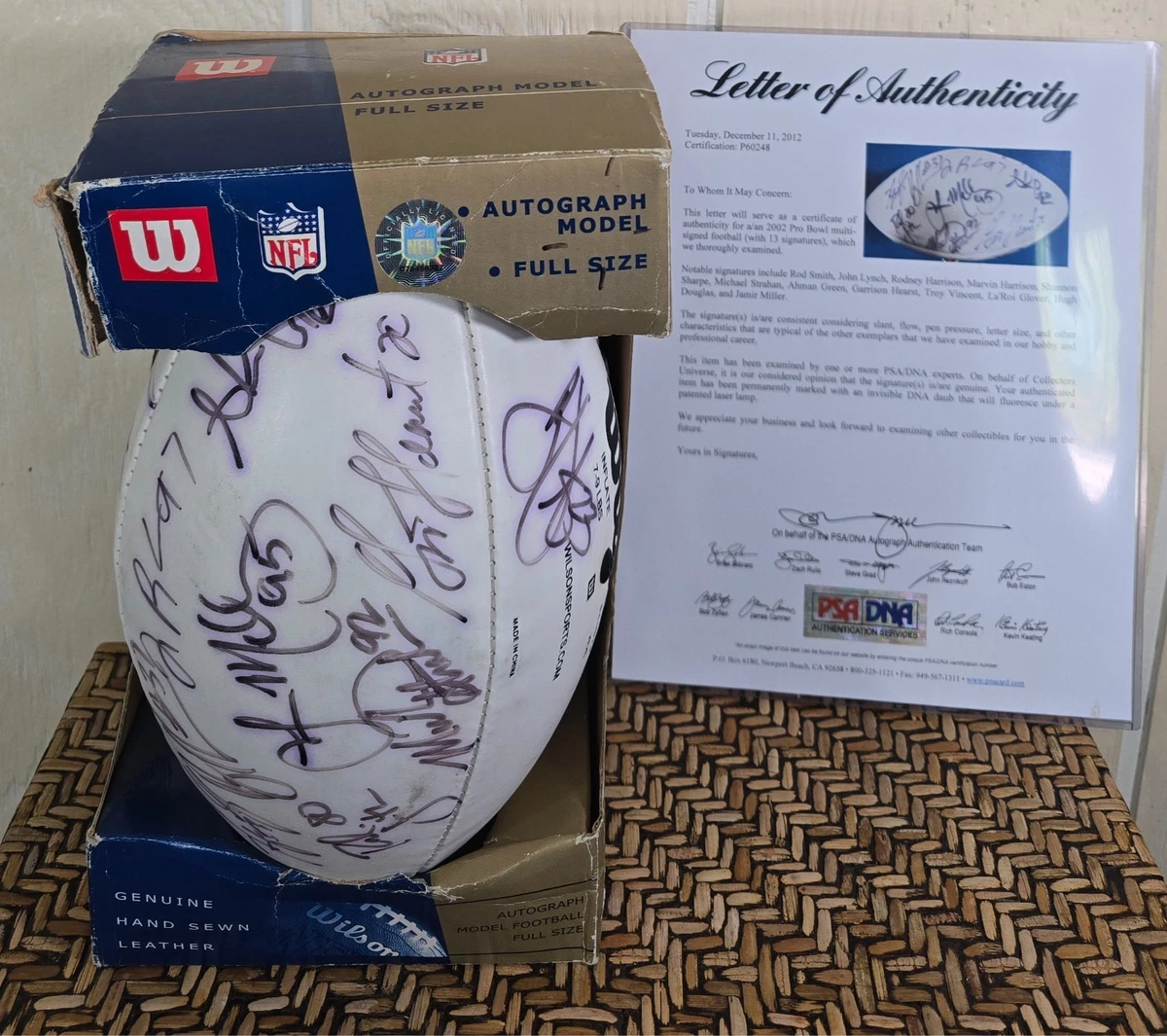 Pro Bowl In Nfl Autographed Footballs for sale | eBay