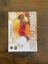 2024-25 Panini Hoops Basketball Ja'kobe Walter Rise 'N Shine Patch Rookie