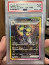 Pokemon Prismatic Evolutions Umbreon EX Sir 161/131 PSA Mint 9