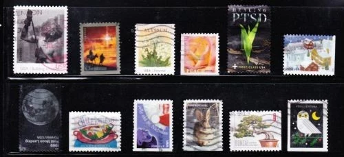 U S USED FOREVER Stamps Collection of 45 Different READY TO MOUNT Free Shipping - Image 2 of 4