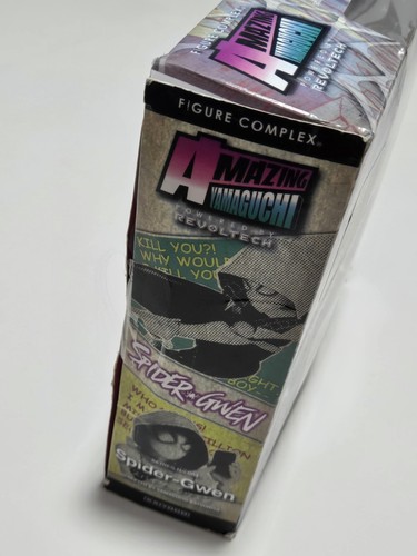 Amazing Yamaguchi Kaiyodo No. 004 Marvel Spider-Gwen Revoltech 6" Figure READ - Picture 18 of 20
