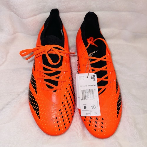 Botines de fútbol Adidas Predator Accuracy.1 Low FG 'Heatspawn Pack' para hombre talla 9 para mujer 10 - Imagen 7 de 12