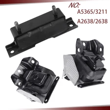 07-11 For Chevy Suburban GMC Yukon Denali XL 4x4 Motor & Trans. Mount 3PCS