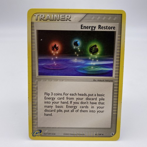 Pokémon Energy Restore 81/109 ENG Uncommon EX Ruby & Saphire 2003 - Bild 1 von 2