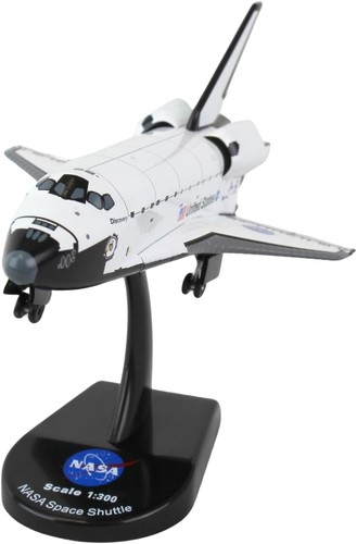 Stylish 1/300 Scale Space Shuttle Discovery Model - Collectible Tabletop Display - Picture 5 of 10
