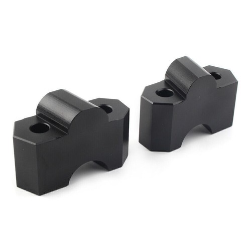 For Kawasaki Z750 2004-2012 Z1000 03-2016 Black Motorcycle Handlebar Riser Clamp - Picture 4 of 10