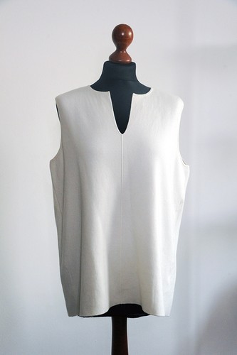 EXQUISITE STRICK TUNIKA von ESISTO, CHAMPAGNER CRÈME, mit Kaschmir, 38 40 L NEU! - Bild 1 von 7