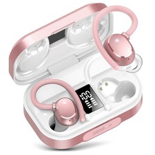 New Wireless Earbuds V53, 120H Playtime, Bluetooth Earphones for Small Ear, IPX7