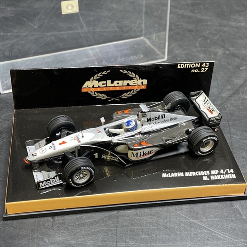 Rare Minichamps McLaren Mercedes MP 4/14 Mika Hakkinen Car 1:43 Edition 43 No 27 - Picture 6 of 8
