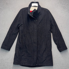 Pendleton Cascade Wool Campbell Coat Jacket Women Small Gray Full Zip Lined