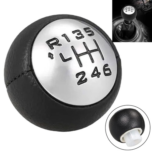 Stylish Appearance 6-speed Car Shift Knob Gear Shift Knob Comfortable Grip - Picture 3 of 12