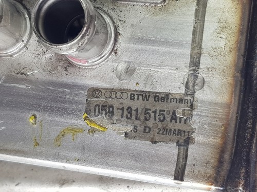 059131515AH egr cooler 2328939 for AUDI Q7 4L 3.0 TDI (176KW) 2007 - Picture 4 of 7