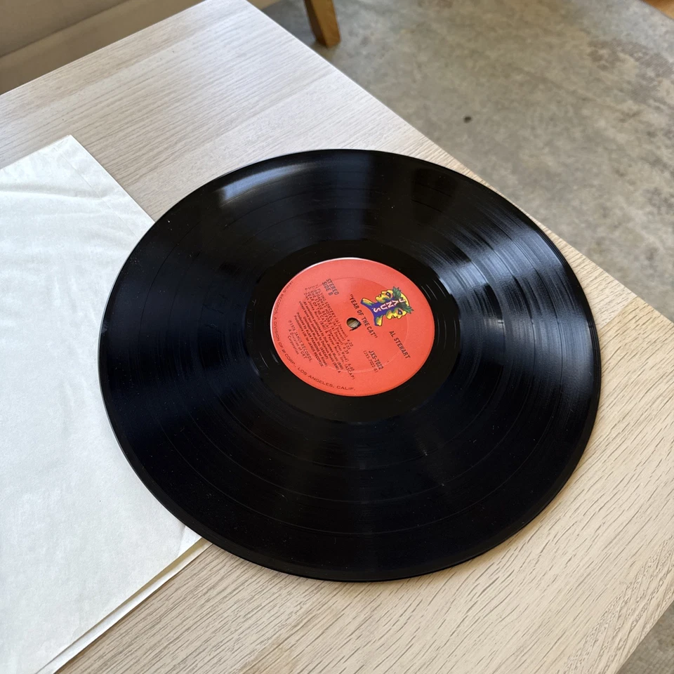 1976 AL STEWART  YEAR OF THE CAT"  1st US Press Complete W/Sleeve! Nice Copy Foto 3 de 4