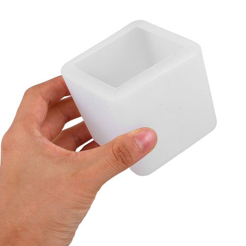  4pcs Square Cube Silicone Casting Molds Epoxy Resin Moulds Transparent Square - Bild 11 von 12