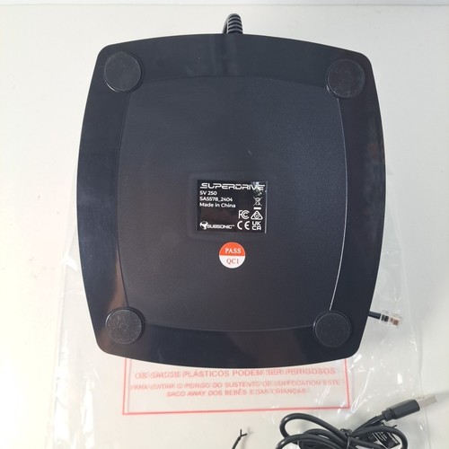 Rueda y pedales de carreras Superdrive SV 250 de caja abierta para Xbox/PS3-4/PC/Switch - Imagen 9 de 13