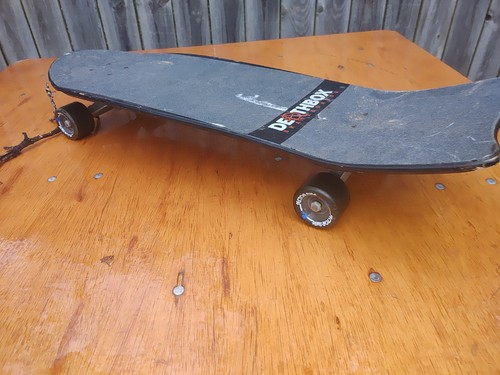 VTG Deathbox 2004 Bat Tail Skateboard Limited Edition *RARE* - Picture 21 of 24