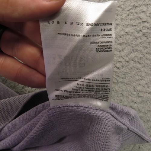 SuitSupply Sweater Mens Large Cotton Silk Lightweight Pullover Long Sleeve Shirt - Picture 6 of 12