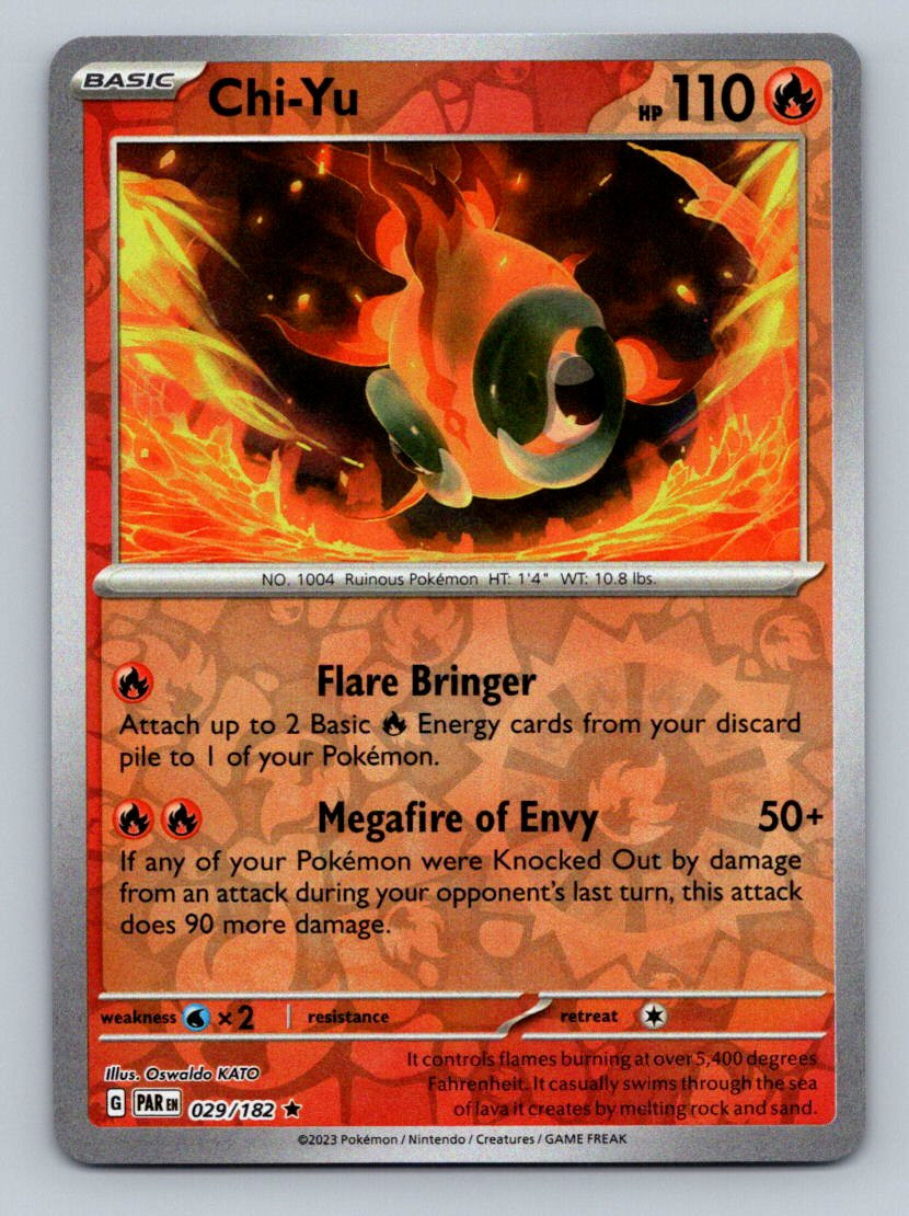 Pokemon Chi-Yu Deck Exclusives 029/182 Near Mint NM Reverse