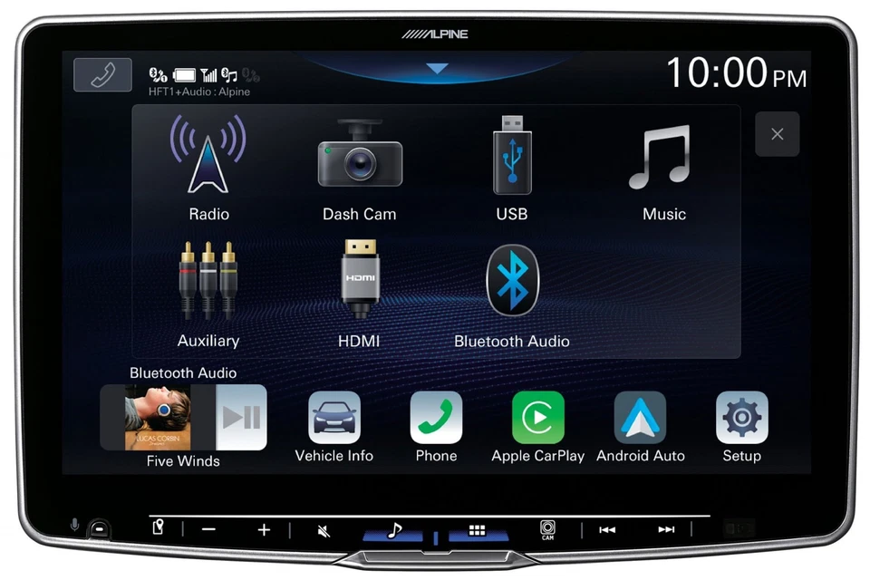 Alpine MP3 USB Bluetooth DAB Autoradio für VW Golf V VI Touran Passat 3C Caddy E - Bild 4 von 4