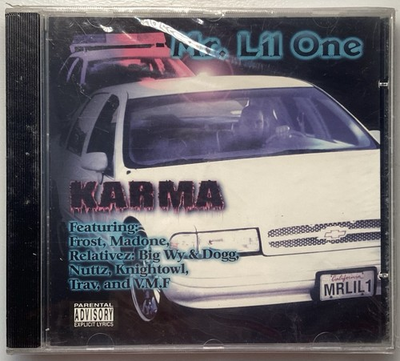 #ad #ad SEALED Mr. Lil One Karma CD 2000 SD Chicano Gangsta Rap Break Bread $35.00
