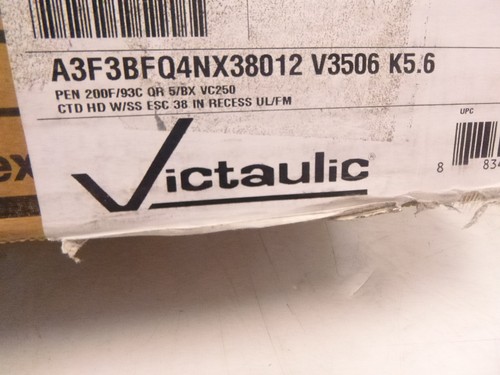 Victaulic A3F3BFQ4NX38012 BFQ Quick Response Flexible Comm Dry Sprinkler - Picture 5 of 5