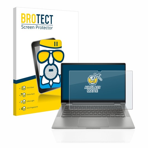 BROTECT Panzerfolie Schutzglas für HP Chromebook x360 14c matt Display