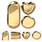 3Pcs Nordic Style Jewelry Dish Plates Storage Trays Party Desktop Decors