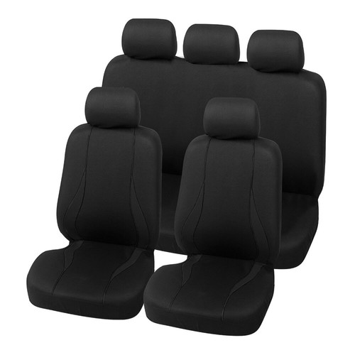 Universal Car Seat Covers Full Set for Car Truck Suv Van Front + Rear - Picture 8 of 38