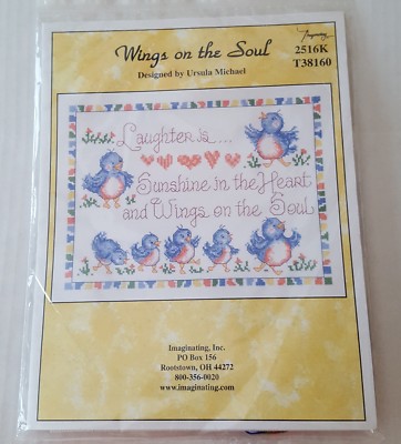 Music wings Cross Stitch Chart By Ursula Michael