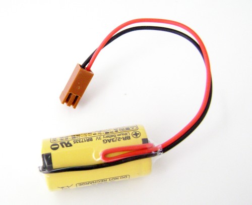 3V BR-2/3AG CR17335 Primary Battery for CNC PLC CMOS Datachip Backup Power - Picture 5 of 6